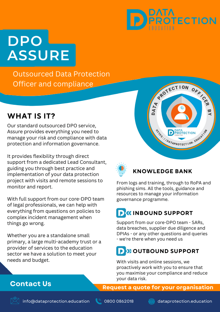 DPO Assure Data Protection Officer Service DPO Assure